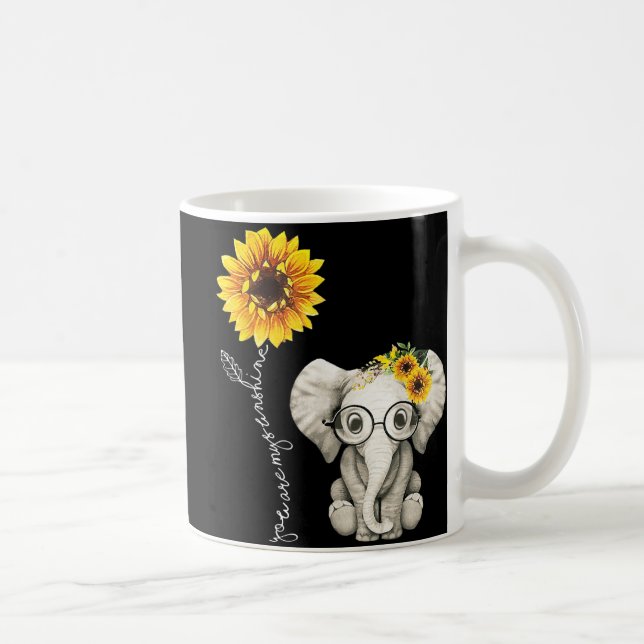 Du är min solskensolrosolja kaffemugg (Höger)