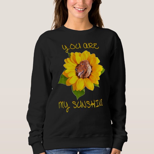 Du är min solskenspremie för irländska brev t shirt (Framsida)