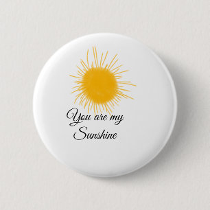 Du är min solskenssolstråle gult orange sol rockor knapp