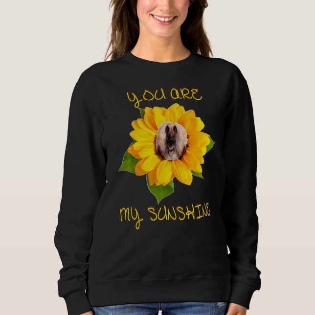 Du är min solskina afghansk hund 2 t shirt (Framsida)