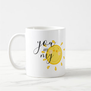 Du är min solskina Kärlek till Måne och tillbaka Kaffemugg