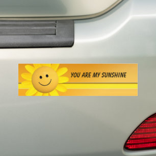 Du är min solskina Sol Bildekal