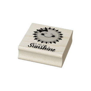 Du är min solskina Sol Stämpel