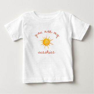 Du är min solskinekonst t shirt