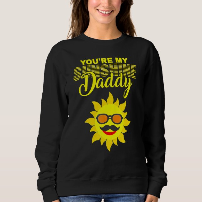 Du är min solskinepappa Best Pappa Alle Pappor Da T Shirt (Framsida)
