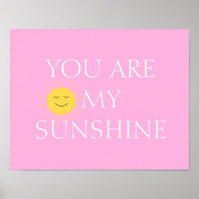 Du är min solskniga Poster. Poster (Framsidan)