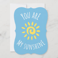 "Du är min solstråle" Cute Smilande Sol-design