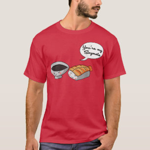 Du är min Soymat - Soulmate Japanska sushi-par T Shirt