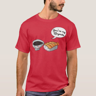 Du är min Soymat - Soulmate Japanska sushi-par T Shirt