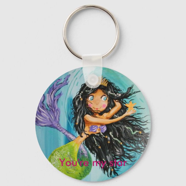 Du är min stjärna nyckelring (Framsida)