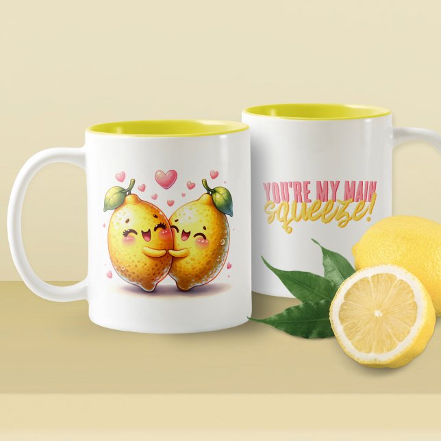 Du är min stora sjabbig Lemons Kärlek Två-Tonad Mugg (Skapare uppladdad)