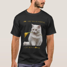 DU ÄR MIN SUNSHINE CAT SUN FLOWER