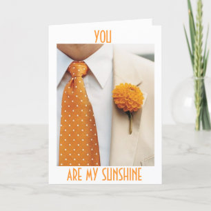 DU ÄR MIN SUNSHINE PÅ EN LÅGDAGS VALENTINE HELGKORT