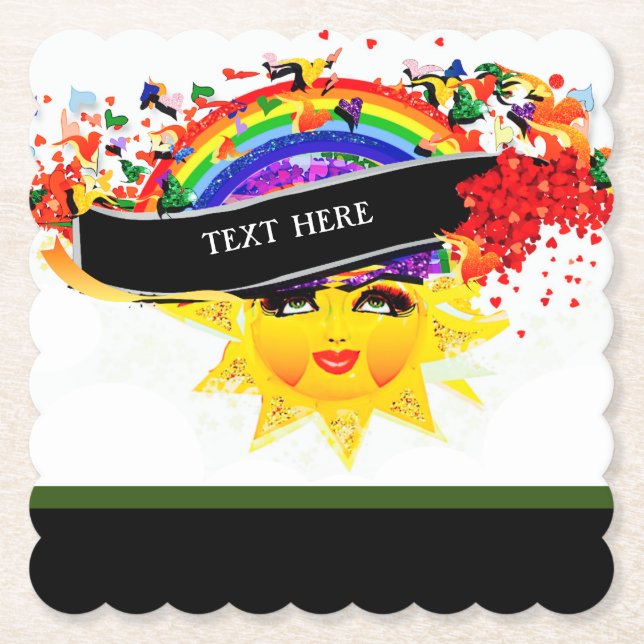 DU ÄR MIN SUNSHINE UNDERLÄGG PAPPER (Framsida)