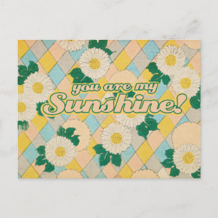 Du är min SUNSHINE Vykort