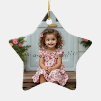 Du är min sushine-julprydnad julgransprydnad keramik