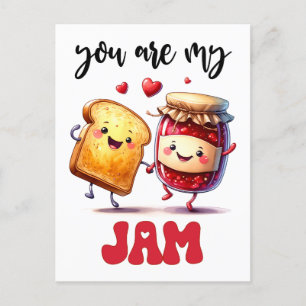 Du är min Sylt Punny Valentine Vykort
