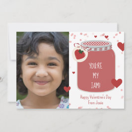 Du är min Sylt Strawberry Classroom Valentine Kort