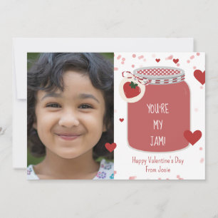 Du är min Sylt Strawberry Classroom Valentine Kort