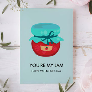 Du är min Sylt Valentine, barnskolan i skolan Anteckningskort