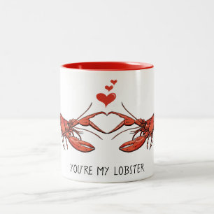 Du är min syster Kärlek Romantik VDay Red Mugg