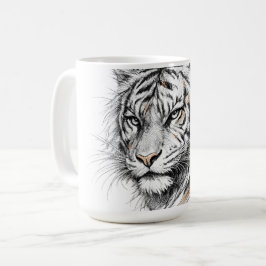 Du Är Min Tiger Vilda Natur Kaffemugg