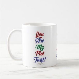 Du är min Tlot Tist Funny Bok Slogan Kaffemugg