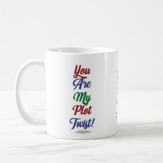 Du är min Tlot Tist Funny Bok Slogan Kaffemugg