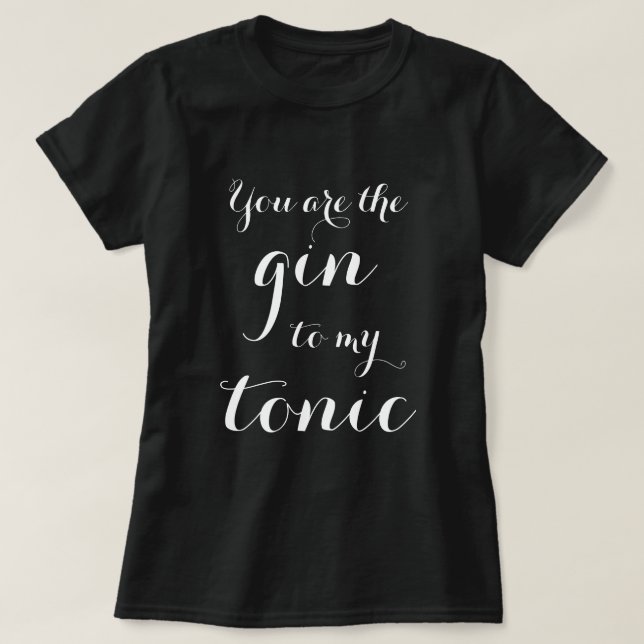 Du är min tonårsljuvja till skjortan. tee (Design framsida)
