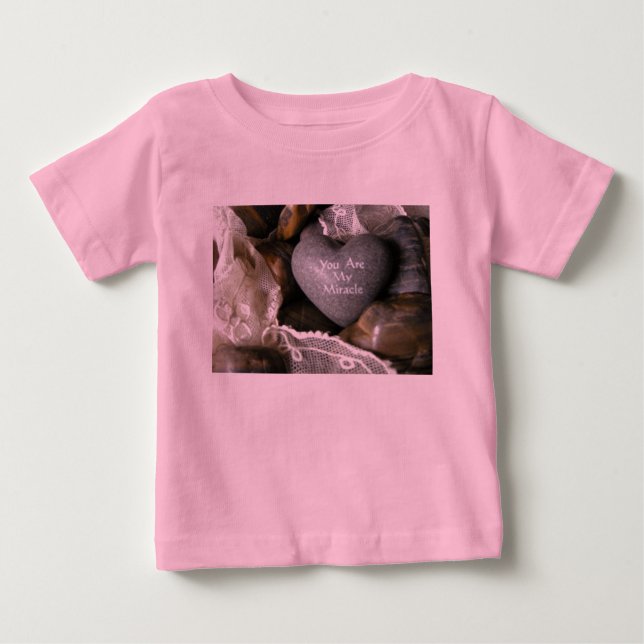 Du är min Tshirt för mirakelrosabebiset T-shirt (Framsida)