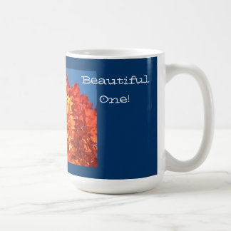 Du är min vackra ena! kaffemuggar Hösthimlen