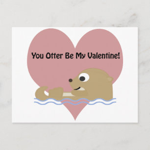 Du är min Valentine Helg Vykort