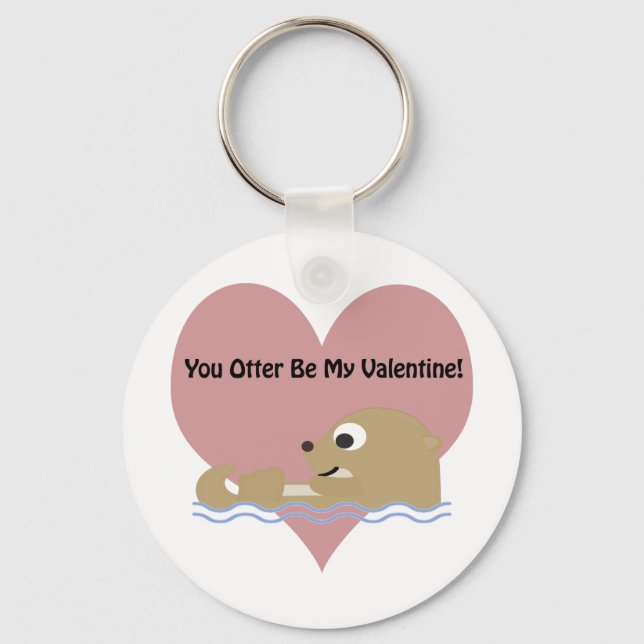 Du är min Valentine Nyckelring (Framsida)