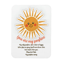 Du är mina solskenstexter magnet