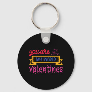 Du är mina Valentineser Nyckelring