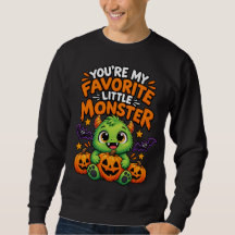 Du Är Mitt Favorit Lille Monster - Söt Halloween