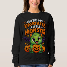 Du Är Mitt Favorit Lille Monster - Söt Halloween