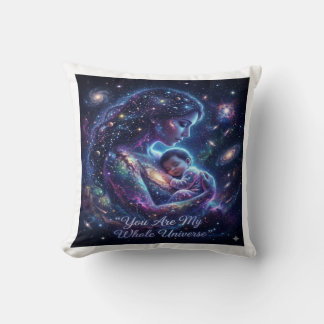 Du Är Mitt Hela Universum - Kosmisk Mamma Baby Kon Kudde