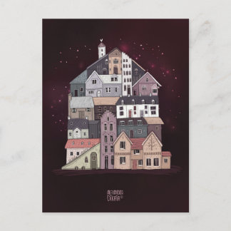 Du är mitt hem av Alexandra Dikaia Kärlek Helg Vykort