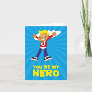 Du är mitt Hero-kort Kort