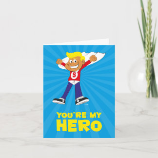 Du är mitt Hero-kort Kort