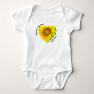 Du är mitt hjärta. . .Cheery Gult Solros T Shirt