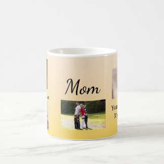 Du Är Mitt Hjärta – Fyra Fotopresent för Mamma Kaffemugg
