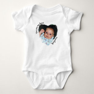 Du är mitt hjärta. . Personligt Hjärtformade foto T Shirt