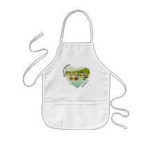 Du är mitt hjärta. . Röda och blå segelbåtar