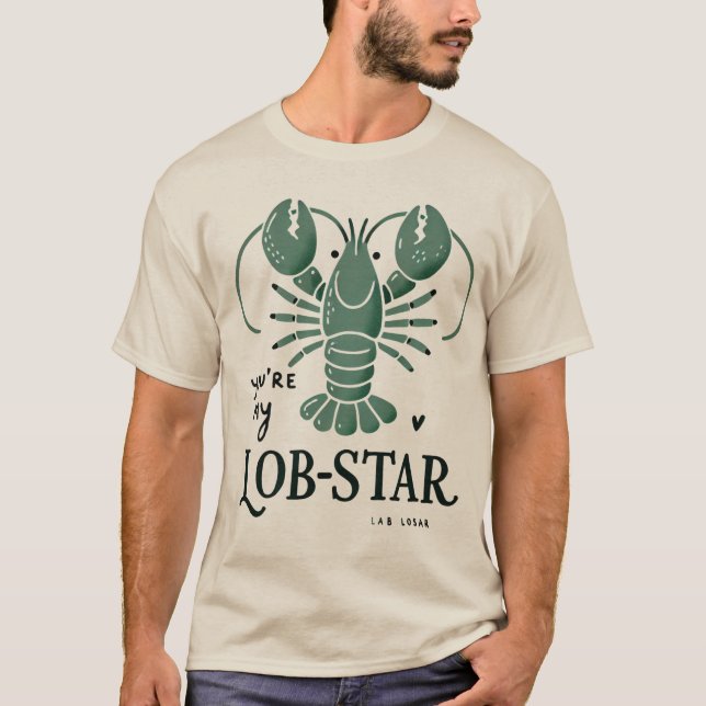 Du är mitt hummerpar t shirt (Framsida)