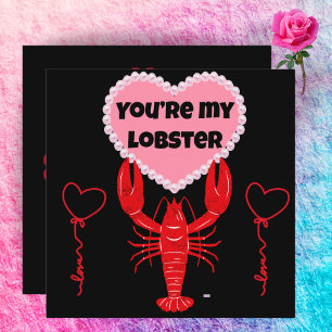 Du är mitt Lobster-sjubileum-kort Kort