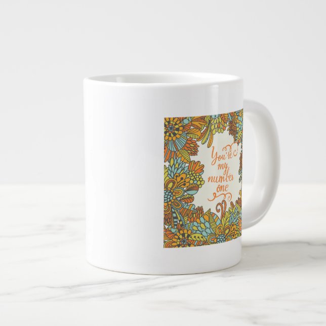 Du är mitt nummer ett jumbo mugg (Framsida höger)
