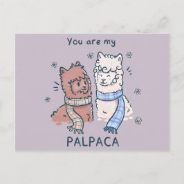 Du är mitt palpaca-vykort vykort