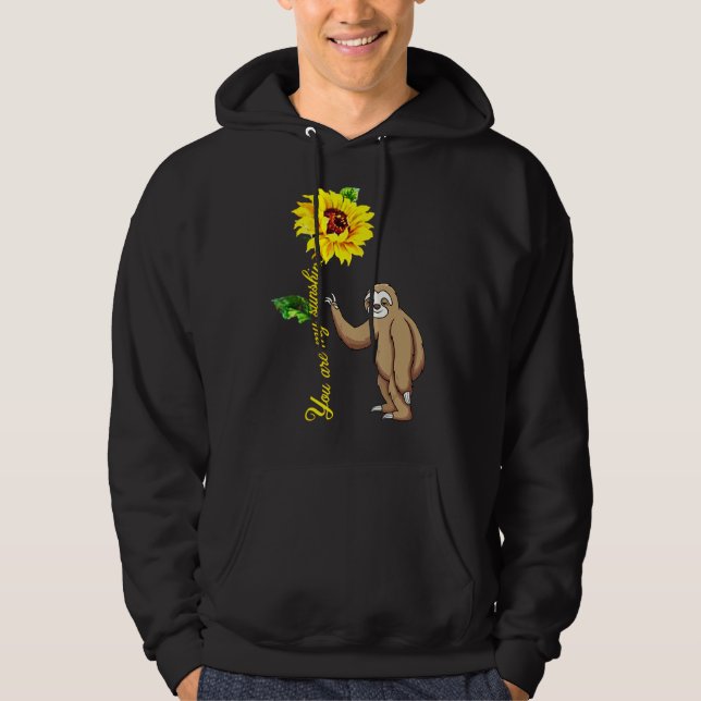 Du är mitt solrosoljedjur hoodie (Framsida)
